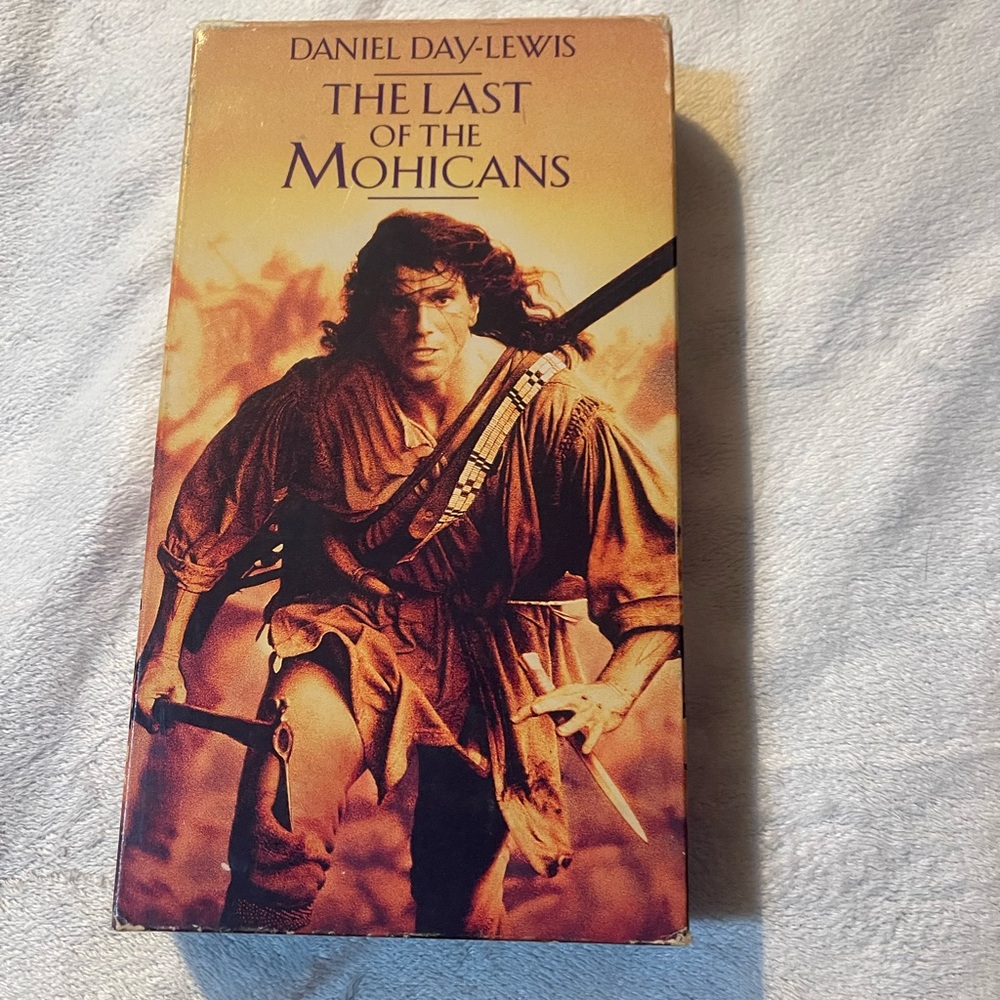 The Last of the Mohicans Vintage VHS Tape